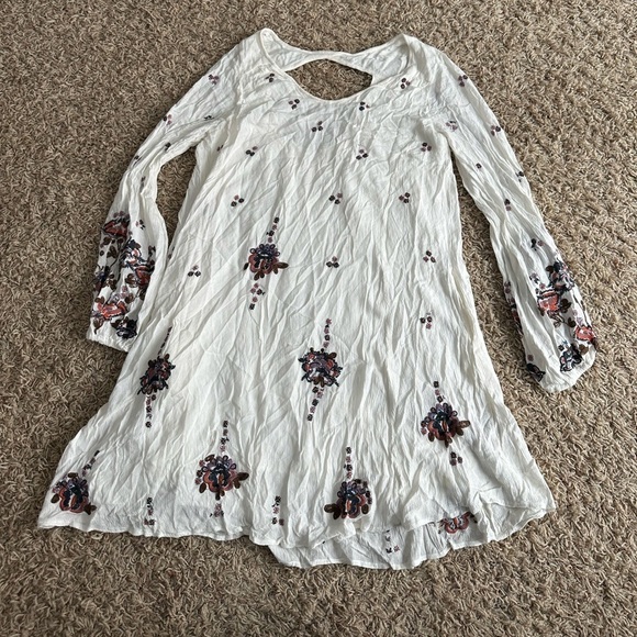 FREE PEOPLE Oxford Swing Mini Dress - Picture 2 of 5